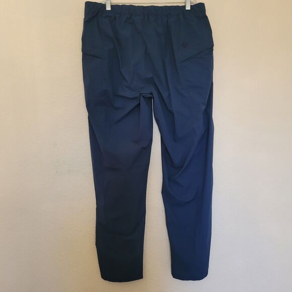 Goldwin Direction Tapered Stretch Pants Men Size 5 34x30 Navy Blue Japan GM74155 - Picture 10 of 10